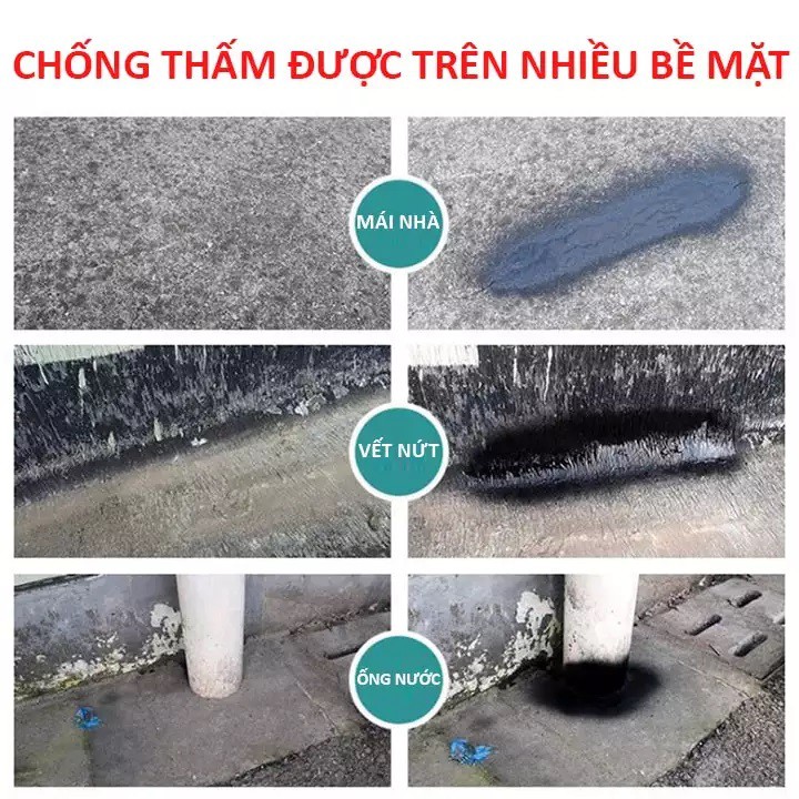 Bình sơn xịt chống thấm  dột đa năng dung tích 650 ml hay 450ml Công nghệ Nhật hàng loại 1