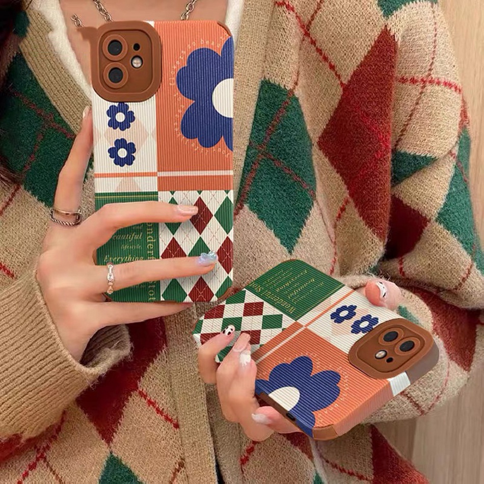Ốp Điện Thoại Silicon Mềm Hình Hoa Dễ Thương Cho iPhone 13 11 12 Pro XS MAX XR X 7 8 Plus 7 + 8 + SE 2020 11Pro 13Pro 8Plus 7Plus