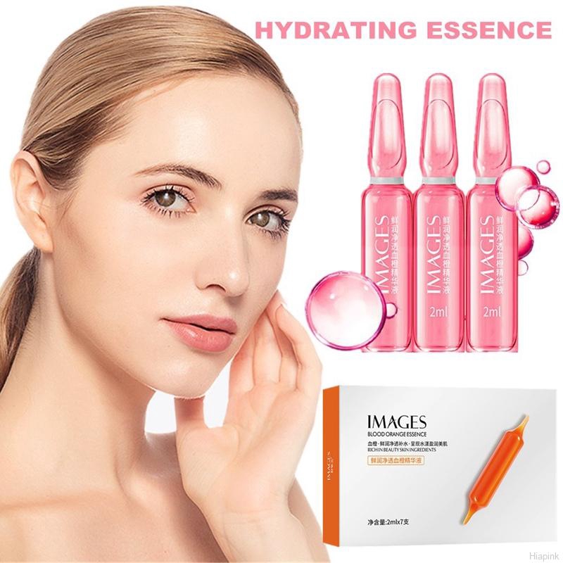 Bộ tinh chất cam đào dạng lỏng cung cấp vitamin C ngăn ngừa quầng thâm mắt dưỡng trắng và sáng da