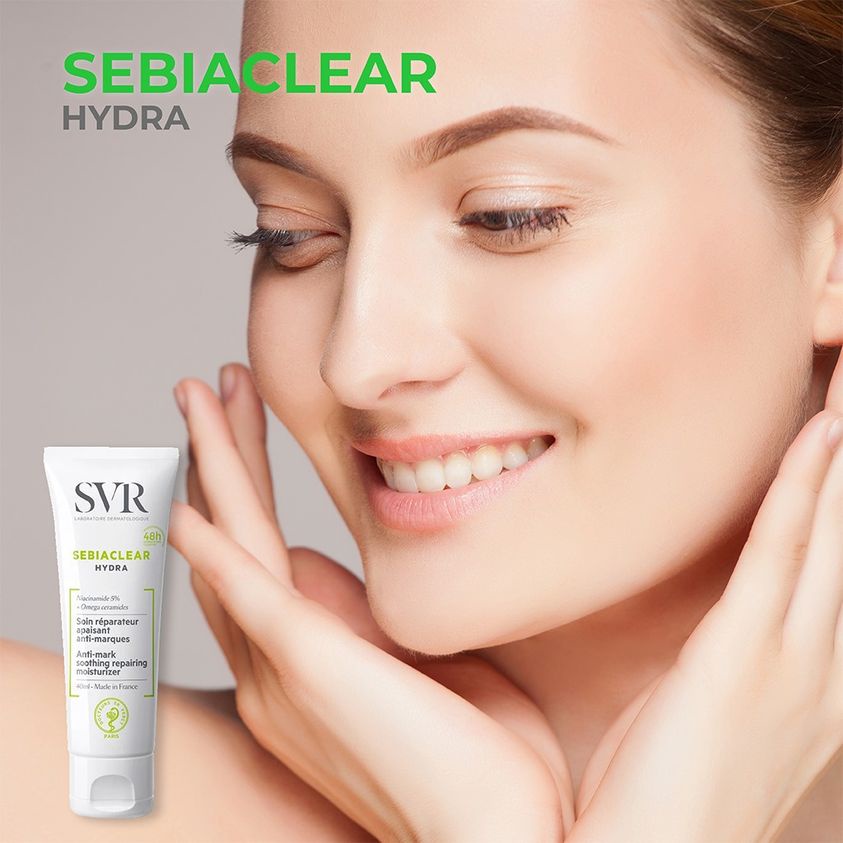 Kem Dưỡng SVR Sebiaclear Hydra Giảm Thâm Mụn Cho Da Dầu 40ml