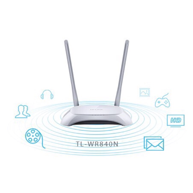 Bộ Phát Wifi TP-Link 840N 2 râu chuẩn tốc độ 300 Mbps Giá Rẻ Sóng Khỏe