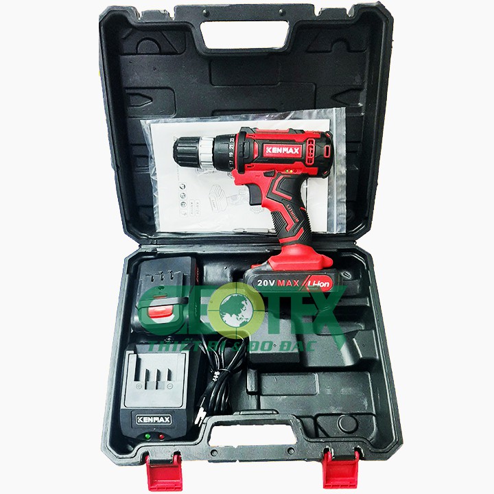 MÁY KHOAN PIN, BẮT VÍT CẦM TAY KENMAX 20V