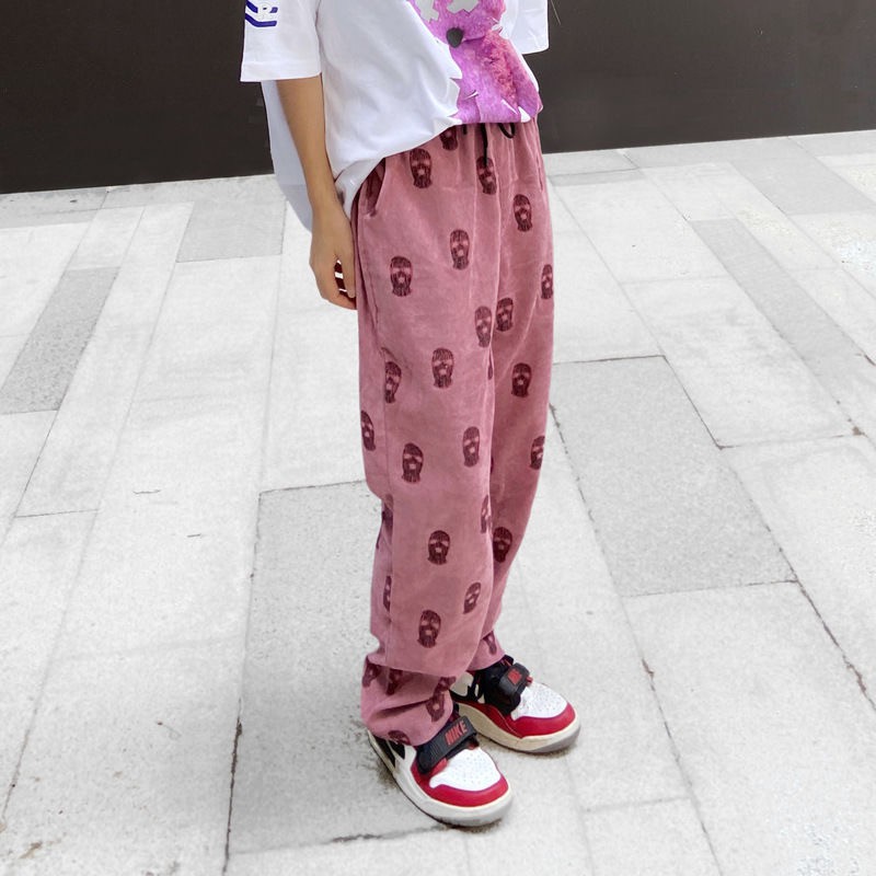 Quần Dài Thể Thao Dáng Rộng Mỏng Phong Cách Hip Hop Thời Trang Cho Nam Và Nữ