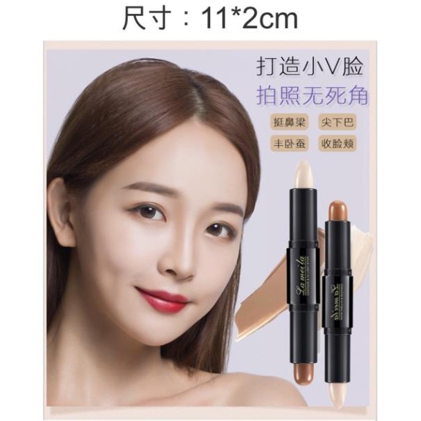 Bút Tạo Khối Và Che Khuyết Điểm Lameila Contour & Hi-light Stick | BigBuy360 - bigbuy360.vn