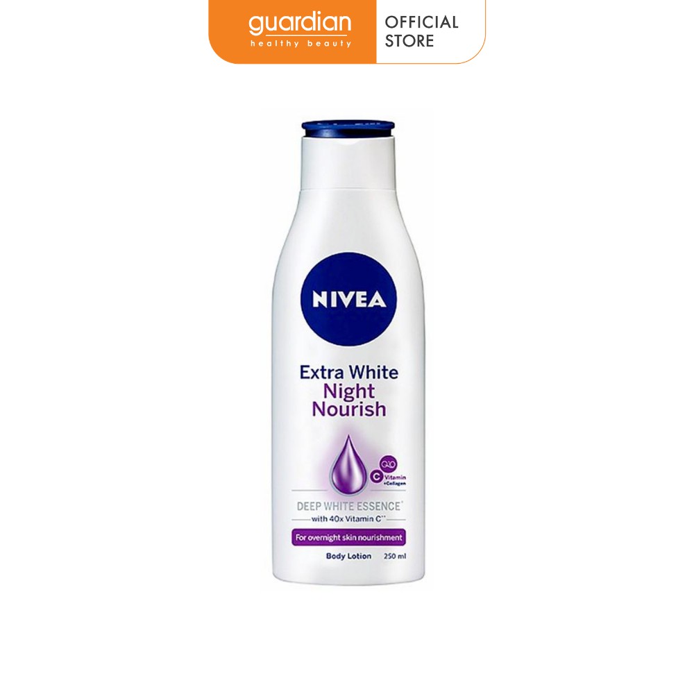 Sữa dưỡng thể trắng da ban đêm Nivea Extra White Night Nourish (250ml) | BigBuy360 - bigbuy360.vn