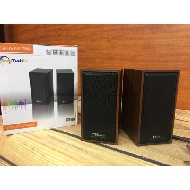 Loa gỗ goldtech M22