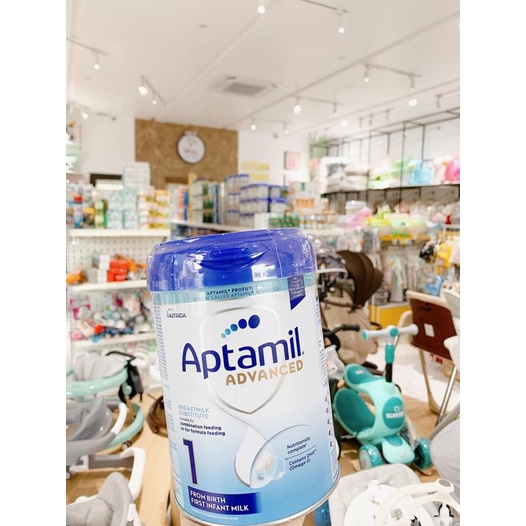 {HÀNG AIR ANH} Sữa Aptamil  bạc Anh mẫu mới SỐ 1,3 800g