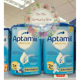 (Bill) Sữa Aptamil Đức số 1+ và 2+ 800gr