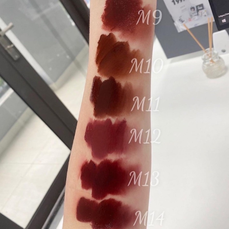 [NEW][MÀU MỚI M9-M17] Son Kem Lì, Siêu Mịn Merzy Dreamy Late Night Mellow Tint | BigBuy360 - bigbuy360.vn
