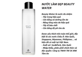 Nuoc than cua Son&park