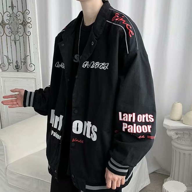 Áo khoác bóng chày phản quang thời trang cho nam nữ