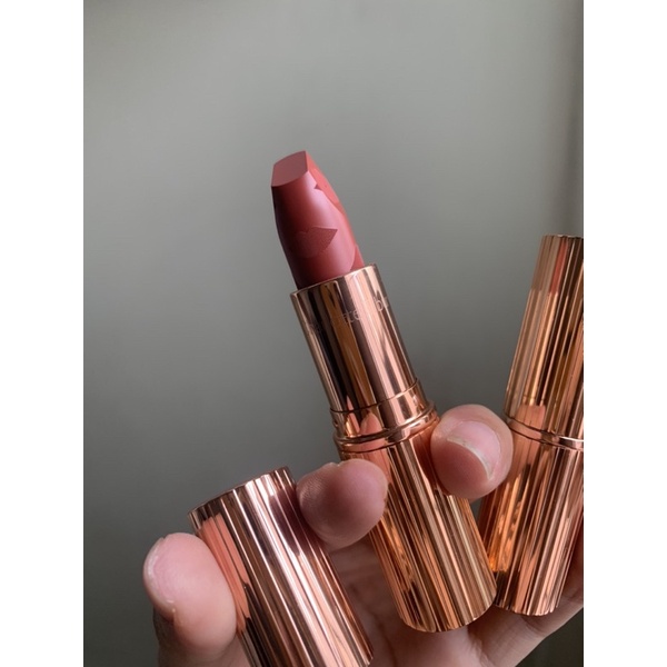 Charlotte Tilbury Bridal Lipstick New Collection 2020- Màu Mrs Kisses unbox