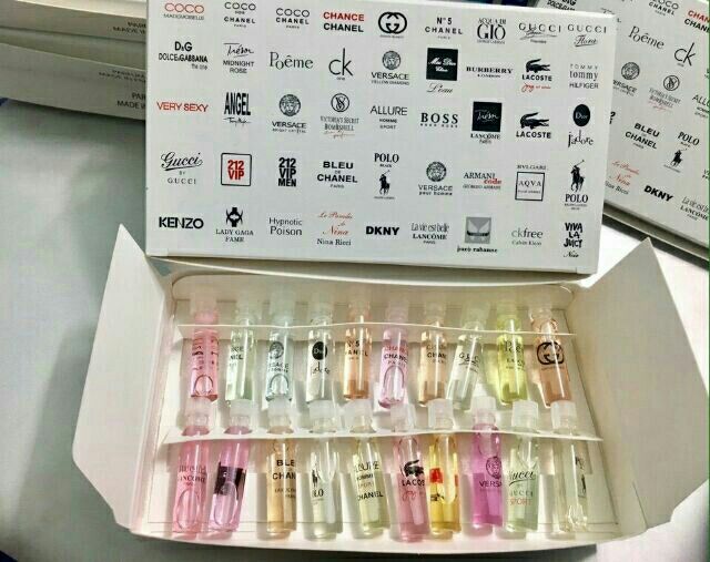 Bộ nước hoa mini 20chai | Thế Giới Skin Care