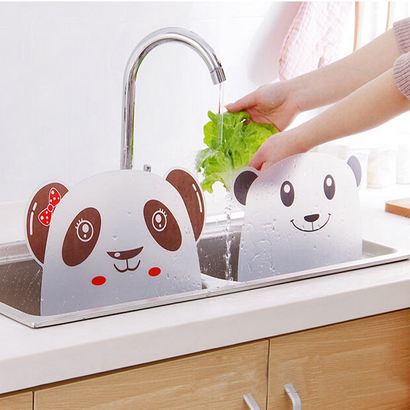 [springeven] Tấm Chắn Bắn Nước Hồ Bơi Hình Gấu Trúc Dễ Thương