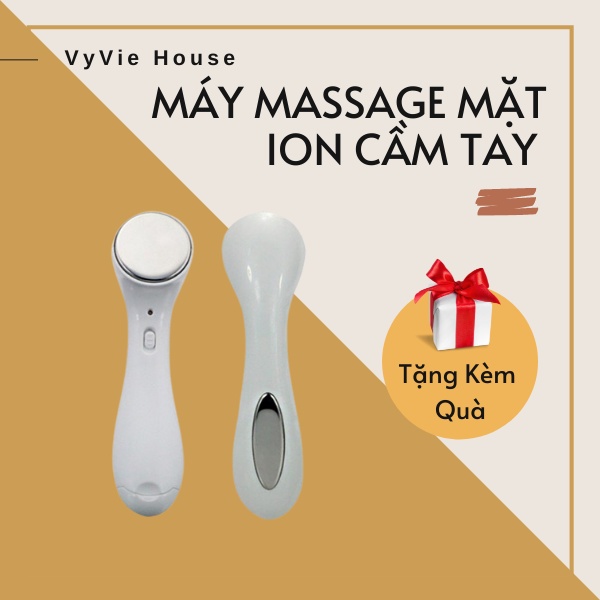 Máy Massage Mặt - Máy Rửa Mặt Cầm Tay Ion 2 Chế Độ DS-039