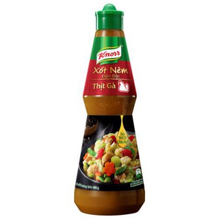 Thùng Sốt nêm Gà đậm đặc KNORR chai 1kg (6 chai/Thùng)