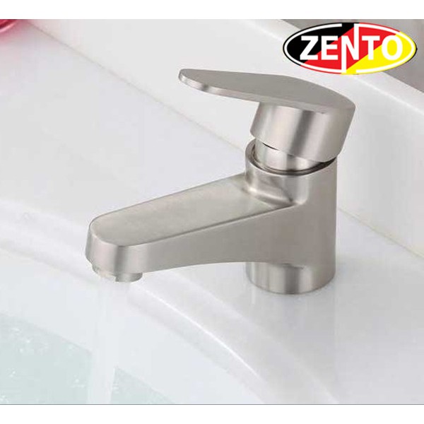 Vòi lavabo lạnh inox 304 ZENTO - SUS2104