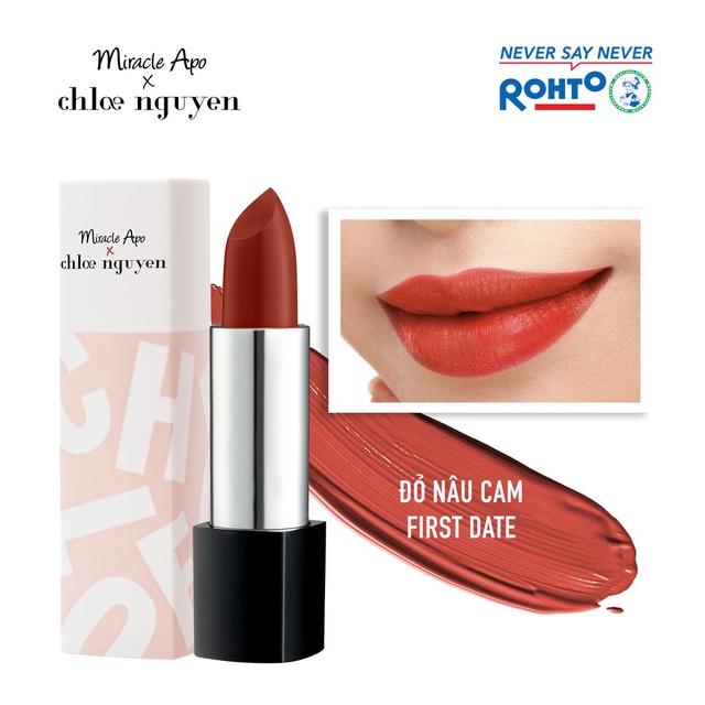 Son thỏi Miracle Apo x Chloe Nguyễn Holiday Collection Lipstick 4g | BigBuy360 - bigbuy360.vn
