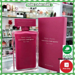 [SIÊU KHUYẾN MÃI] [HÀNG HOT] Nước hoa nữ Narciso Rodriguez For Her Fleur Musc EDP 100ml Mỹ (Hồng đậm)