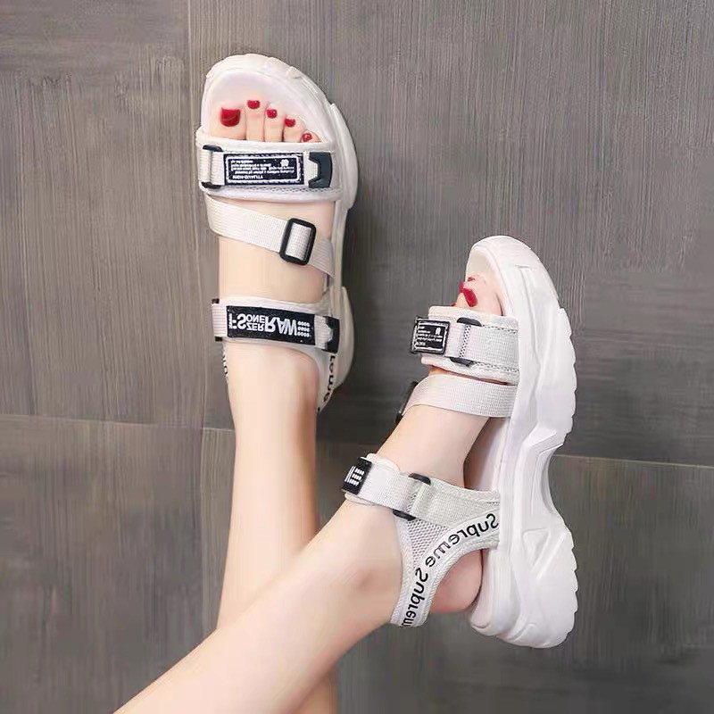 XẢ KHO (S99) Sandal nữ đế 5 phân quai Superme Superme