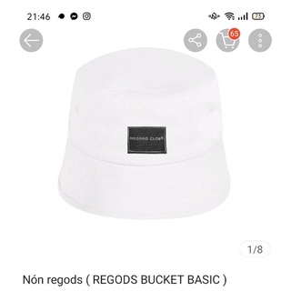 mũ bucket regods trắng
