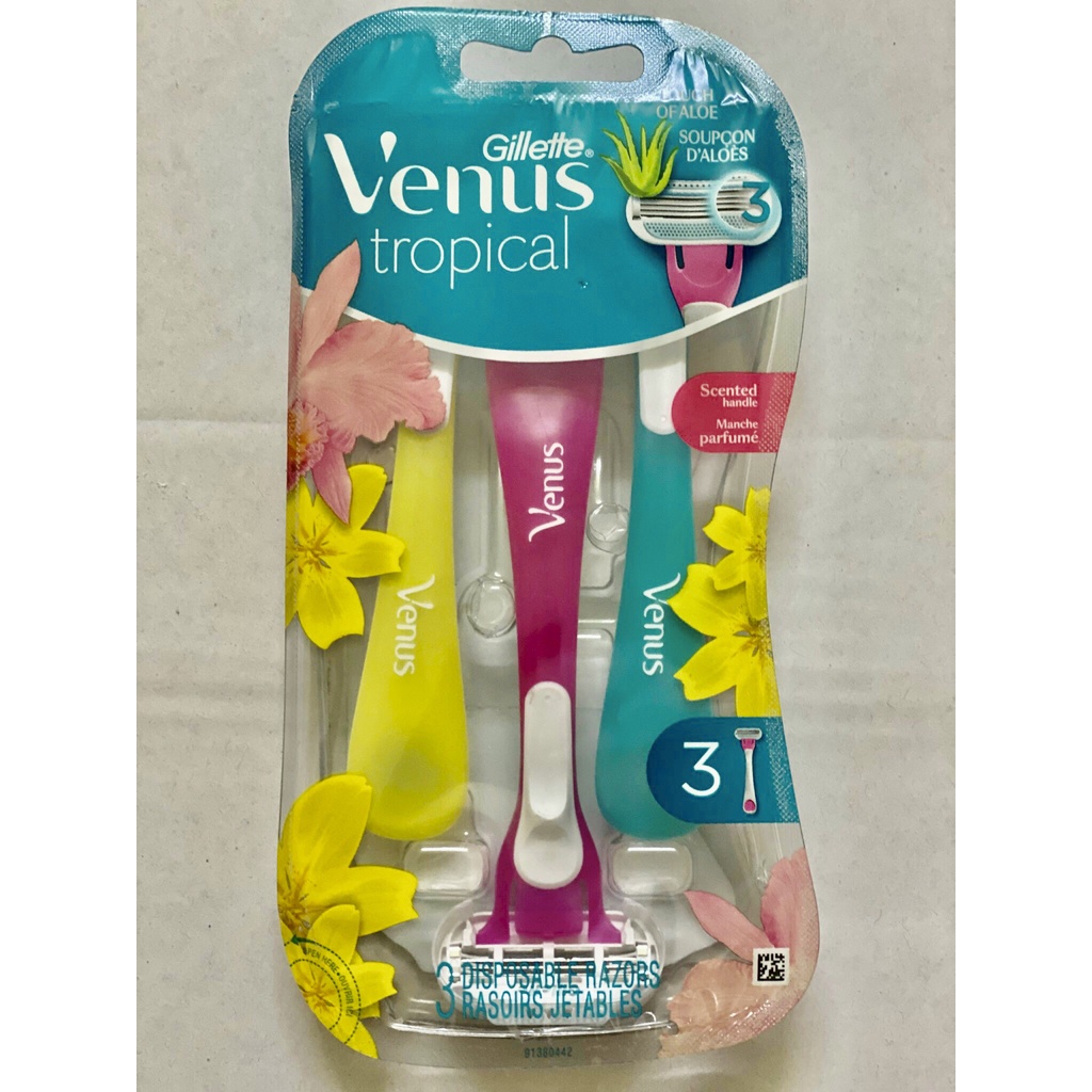 Dao cạo dành cho phụ nữ Gillette Venus Tropical - Mỹ