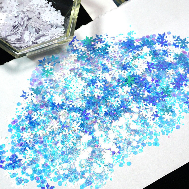 Hộp Hoa Tuyết 10g Dùng Để Trang Trí Đồ Thủ Công