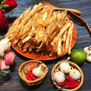 KHÔ CÁ THIỀU TIÊU SỌ CẮT SỢI TÚI 500GRAM
