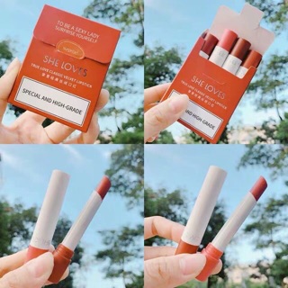 Set son Mini hình dáng Gói thuốc