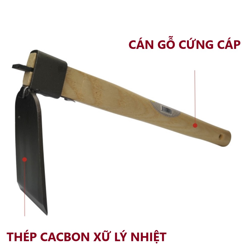 Dụng Cụ Cào Cuốc Làm Vườn Cao Cấp 380mm CMART