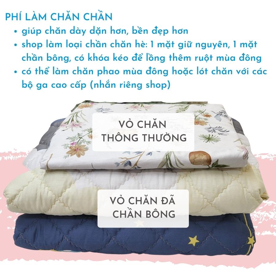 Phí Làm Ga Đệm Cao - Chần Ga - Chần Chăn