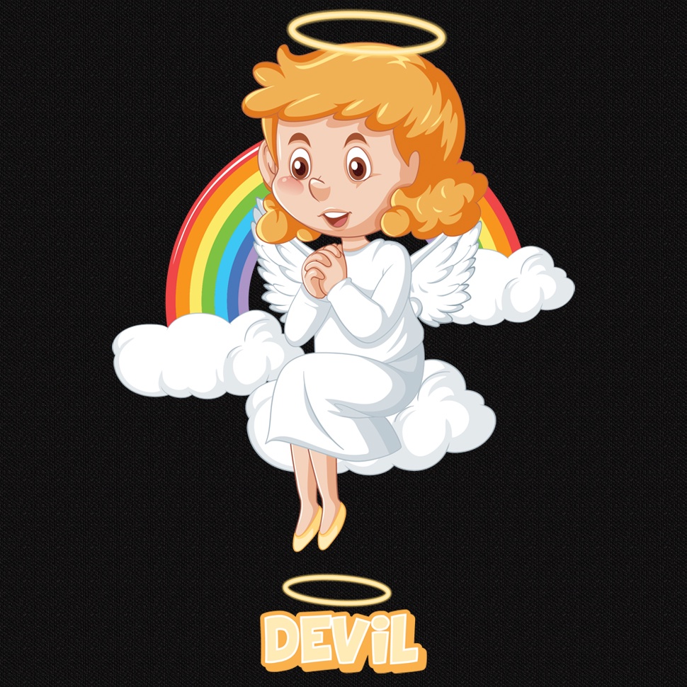 Ao Polo Nam Vai Cá Sấu Cotton Cao Cấp MYO Devil and Angel Q007