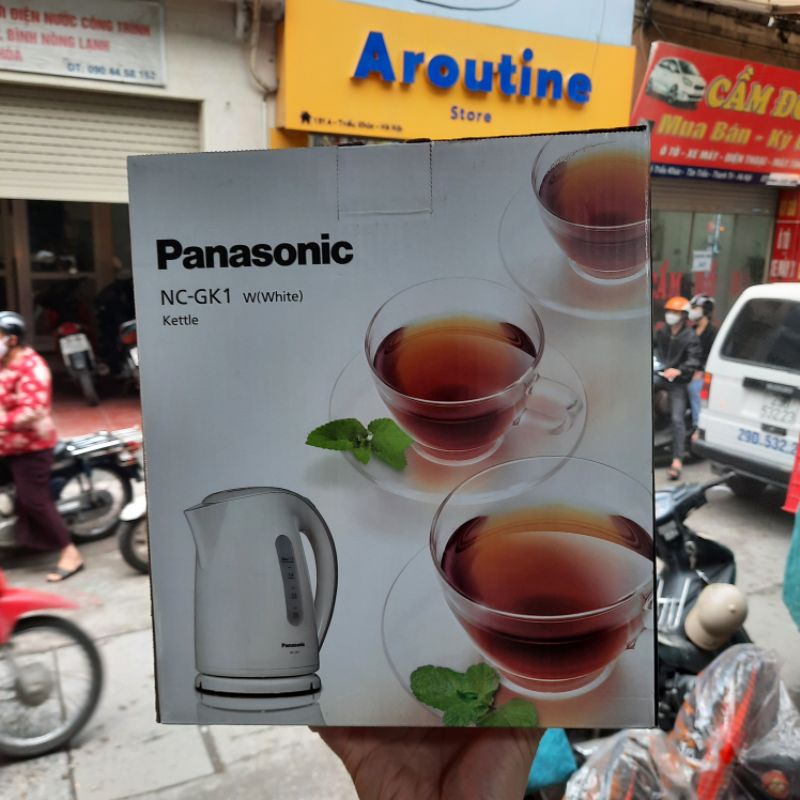 ẤM SIÊU TỐC PANASONIC NC - K1 KETTLE CHÍNH HÃNG ( 1,7 LÍT - 2200W )