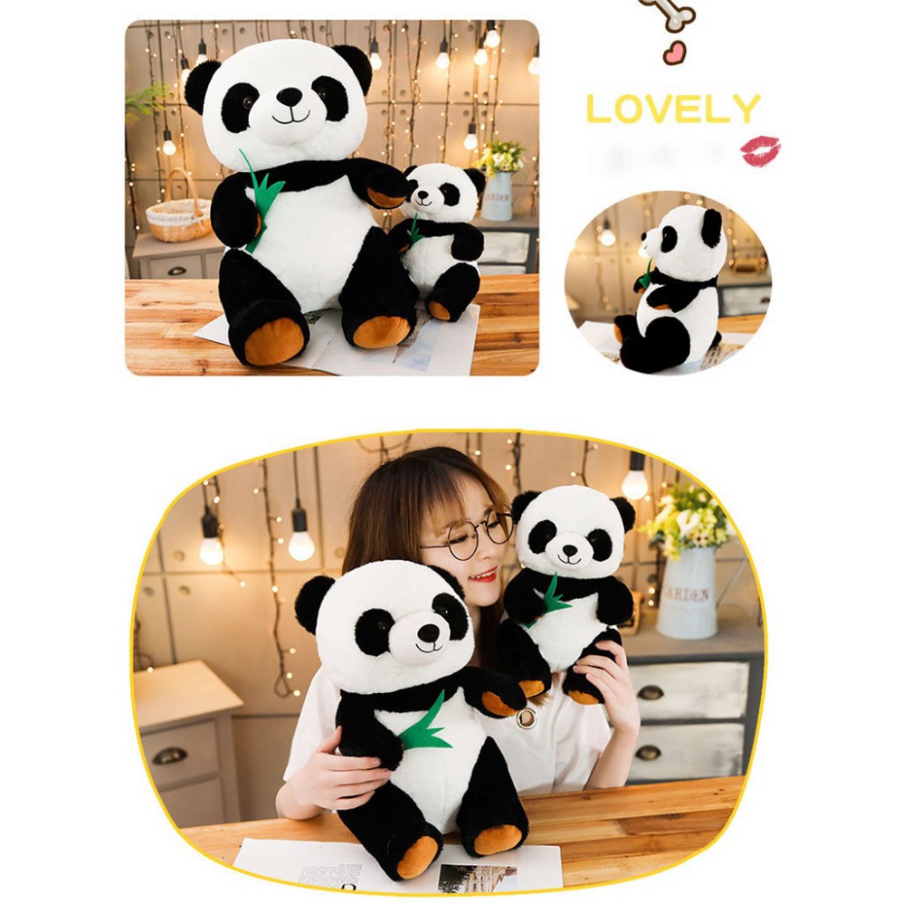 Gấu bông gấu trúc siêu dễ thương, đồ chơi gấu bông cao cấp - Hàng đúng chất lượng