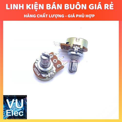 Biến trở (Triết áp) đơn 1K, 2K, 5K, 10K, 20K, 50K, 100K,, 500K, 1M - WH148