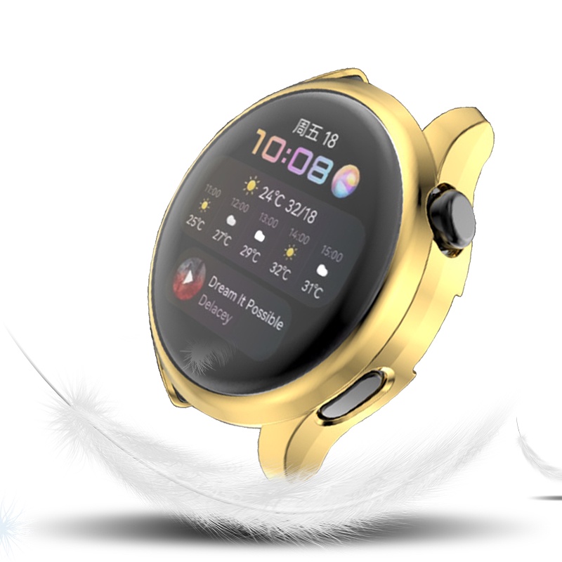 Ốp bảo vệ bằng tpu mềm siêu mỏng thích hợp cho huawei watch 3 pro 48mm huawei watch 3 46mm