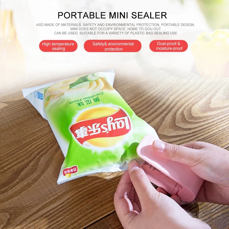 Máy Hàn Túi Thực Phẩm Nhựa Thiết Kế Mini Đa Năng Tiện Dụng Cho Nhà Bếp
