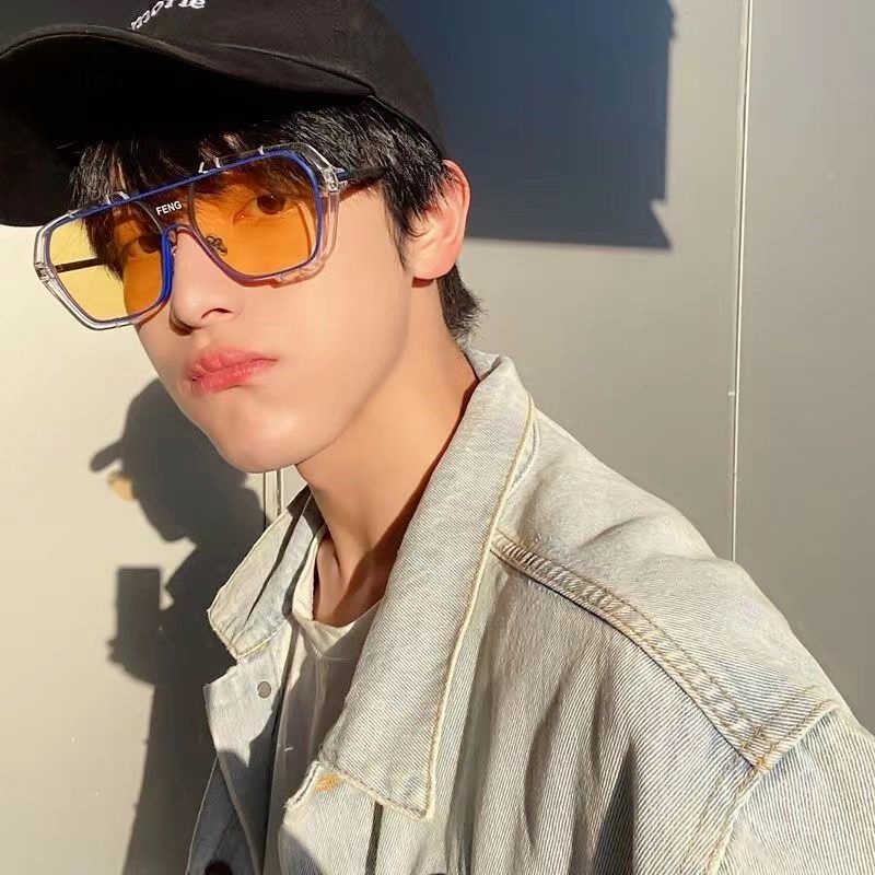 Kính Mát Gọng Lớn Chống Tia Cực Tím Thời Trang Retro