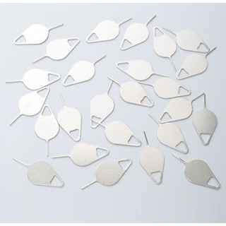 COMBO 30 Que Chọc Sim Thép Không Gỉ Dụng Cụ Lấy Khay Sim Chuyên Dụng, Cứng Cáp, Không Lo Cong Gãy #