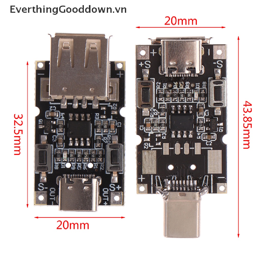 Bảng Mạch Kích Hoạt Giải Mã 100W 5A USB Type-C PD 5-20V QC2.0 / 3.0