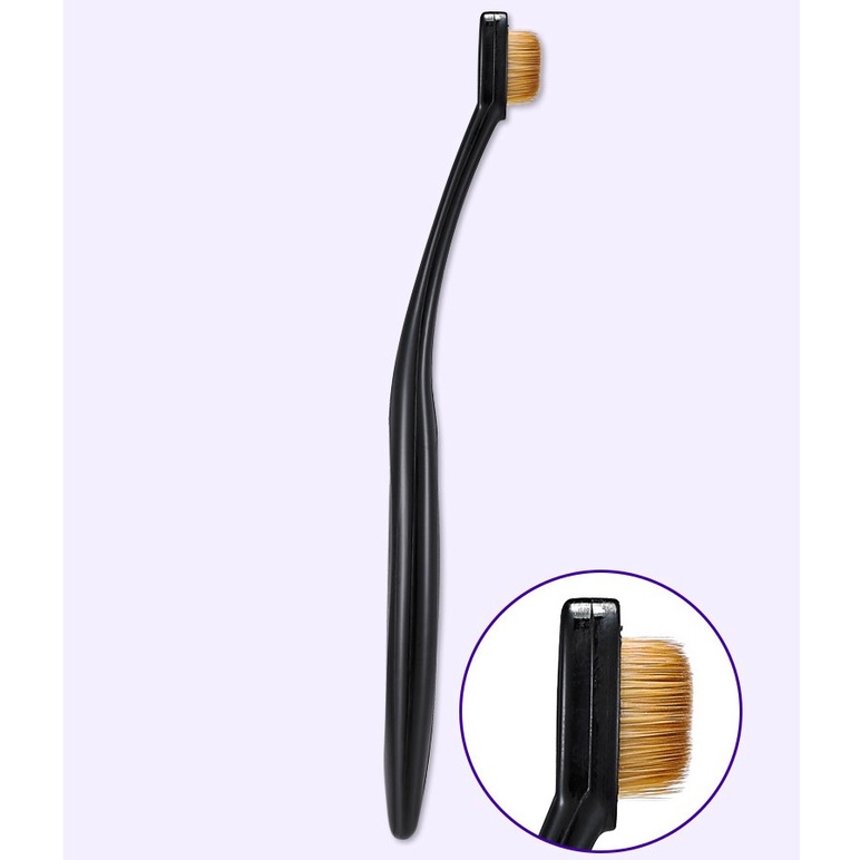 Cọ tán lông mày hình bàn chải Hàn Quốc Holika Holika Magic Tool Big Brow Brush lông mềm mịn, thiết kế dễ dàng sử dụng