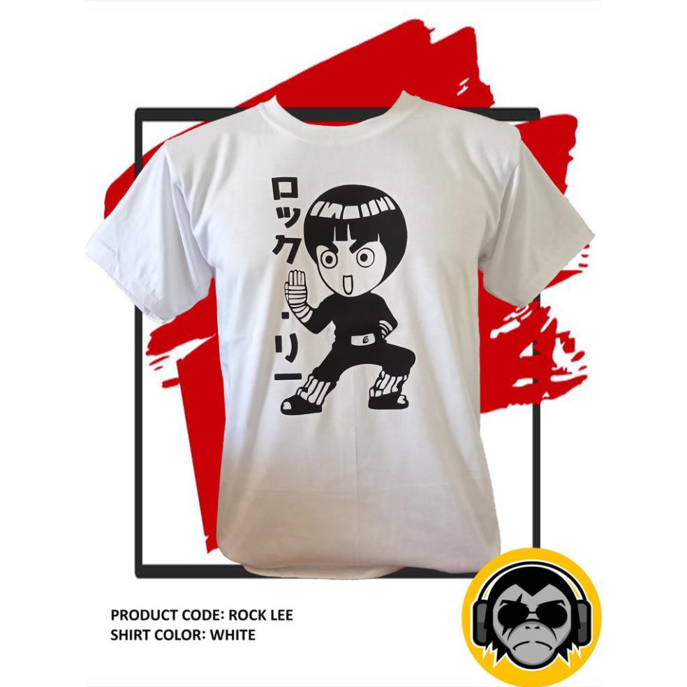 Áo thun Rock Lee chibi Naruto anime inspired shirt unisex đẹp