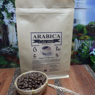 Cà phê Arabica Cầu Đất 500g - Mua 02 gói tặng 100g trà Oolong Tứ quý Thượng Hạng