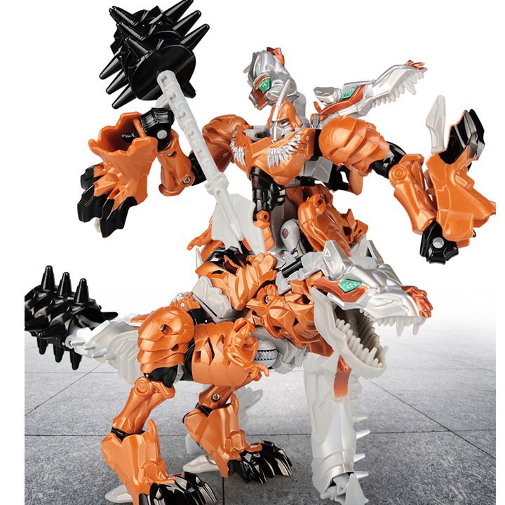 Mô hình chiến binh biến hình khủng long  size nhỏ