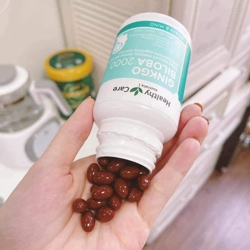 Bổ não Ginkgo Biloba Healthycare