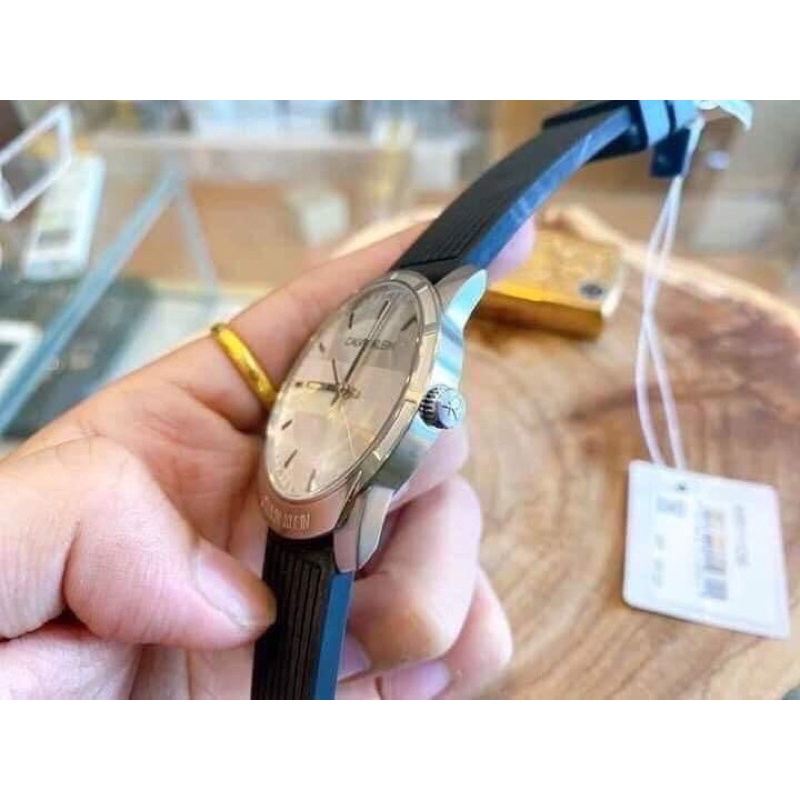 Đồng hồ nam CAL.VIN KLE.IN Evidence White Dial Men’s Watch No.