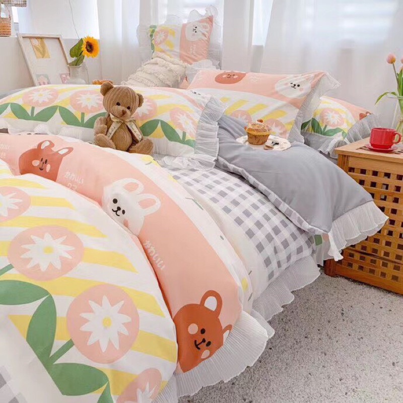 Cotton bèo voan hàn quốc