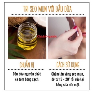 🌺Dầu dừa nguyên chất VietCoCo 30ml🌺
