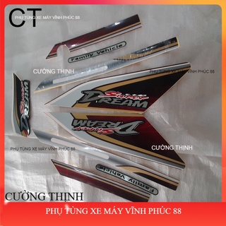 Bộ Tem Dream Việt Family 2012 3 lớp (ba lớp cao cấp Vehicle cho xe máy Honda)