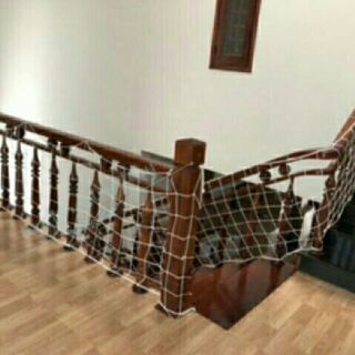 Lưới chắn cầu thang , lan can (Tặng kèm dây buộc )